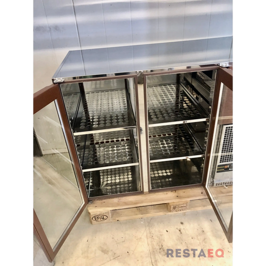 Lasiovellinen Bistro kylmäkaluste LUX JKLO-1200/4K + 1 JK -