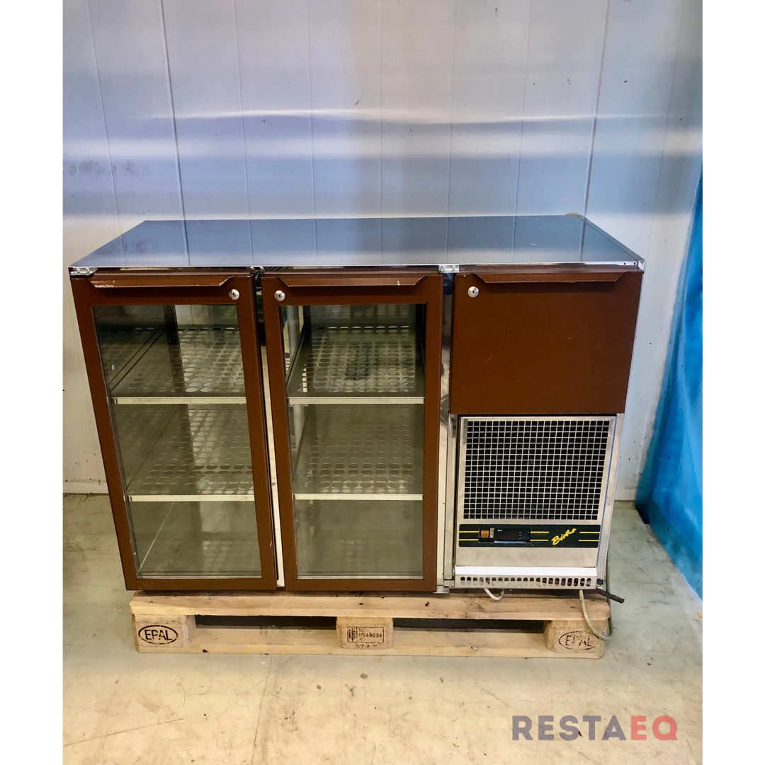 Lasiovellinen Bistro kylmäkaluste LUX JKLO-1200/4K + 1 JK -