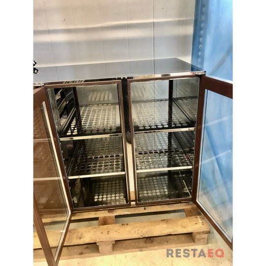 Lasiovellinen Bistro kylmäkaluste LUX JKLO-1200/4K + 1 JK -