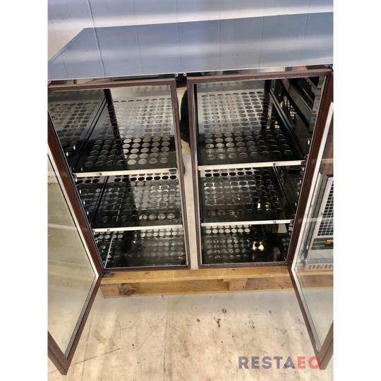 Lasiovellinen Bistro kylmäkaluste LUX JKLO-1200/4K + 1 JK -