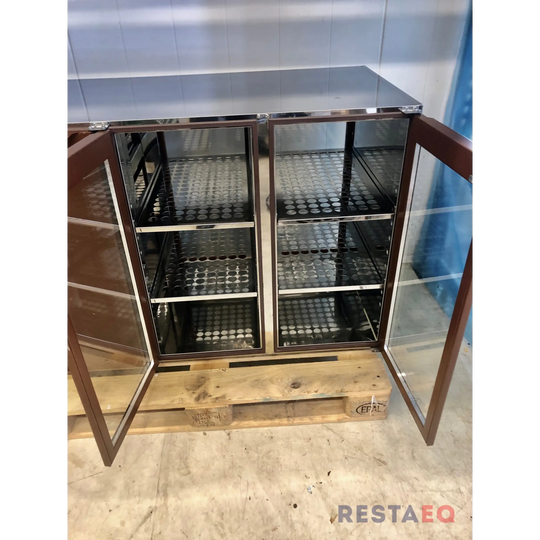 Lasiovellinen Bistro kylmäkaluste LUX JKLO-1200/4K + 1 JK -