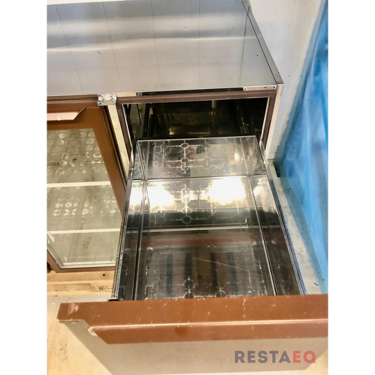 Lasiovellinen Bistro kylmäkaluste LUX JKLO-1200/4K + 1 JK -