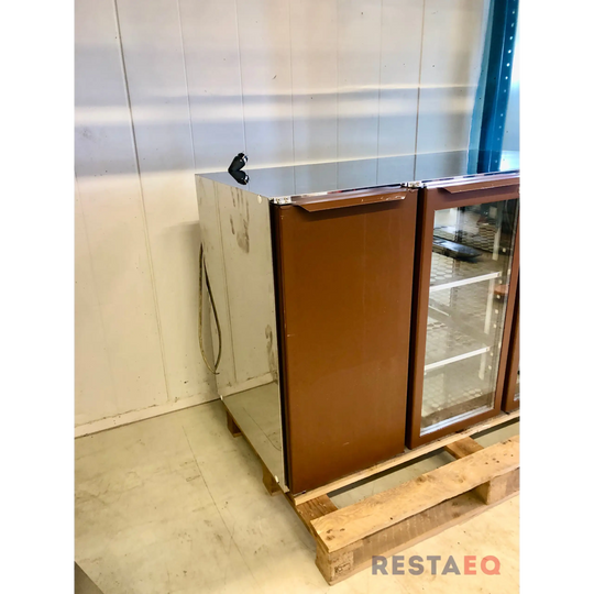 Lasiovellinen Bistro kylmäkaluste LUX JKLO-1200/4K + 1 JK -