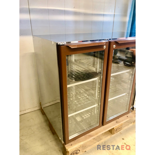 Lasiovellinen Bistro kylmäkaluste LUX JKLO-1200/4K + 1 JK -