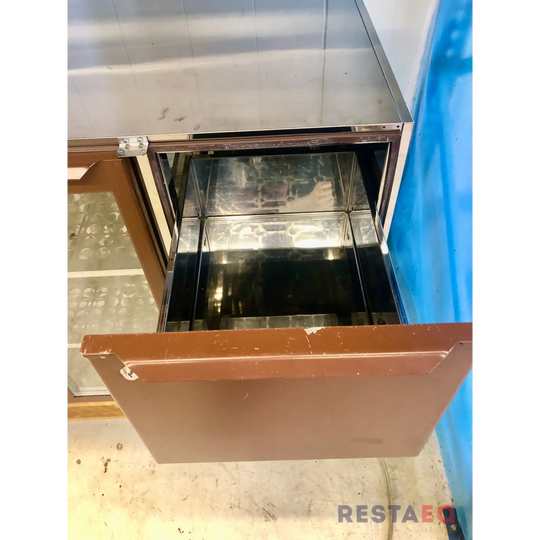 Lasiovellinen Bistro kylmäkaluste LUX JKLO-1200/4K + 1 JK -