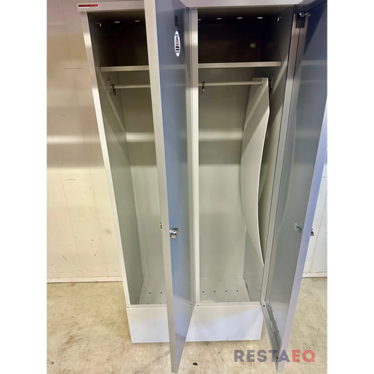 Metallinen vaatekaappi kahdella ovella 800 - Falkonet Metall