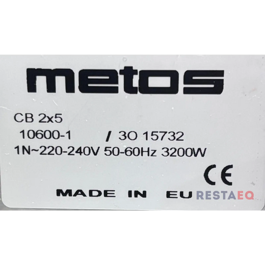 Metos kahvinkeitin CB 2x5 - Metos