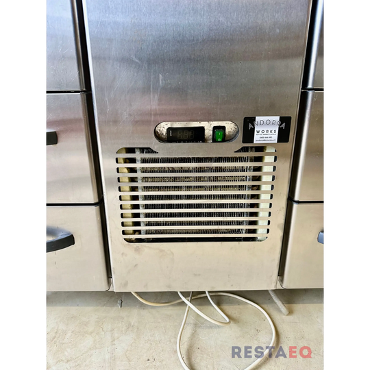 Metos kylmävetolaatikosto kylmäaltaalla 1200