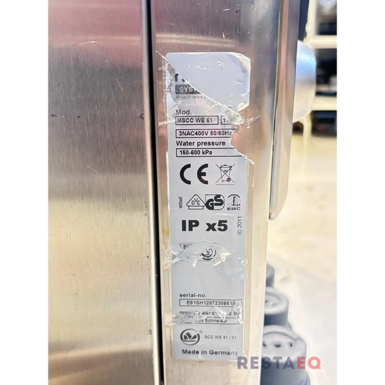 Metos System Rational MSCC WE 61 höyryuuni - Metos