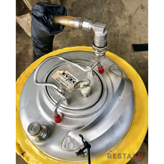 Olut/siideri reppusäiliö festareille ja promotilaisuuksiin -