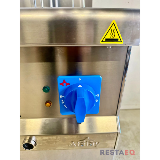 Pastakeitin vesitäytöllä ja poistolla. AMP - 460 - Atalay