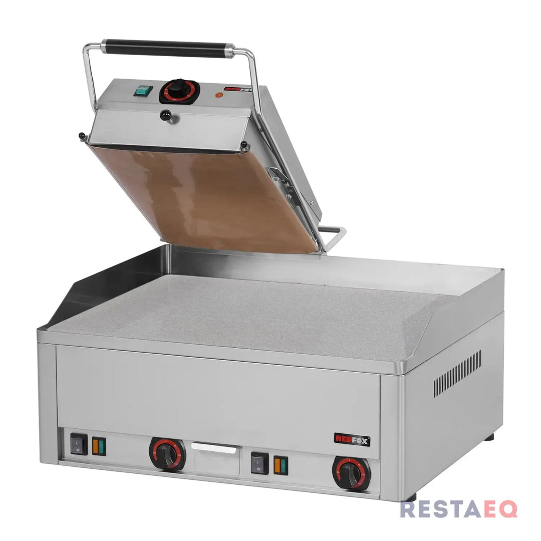 Pihvigrilli/paistotaso sähköinen kaksinkertainen 65x48 taso