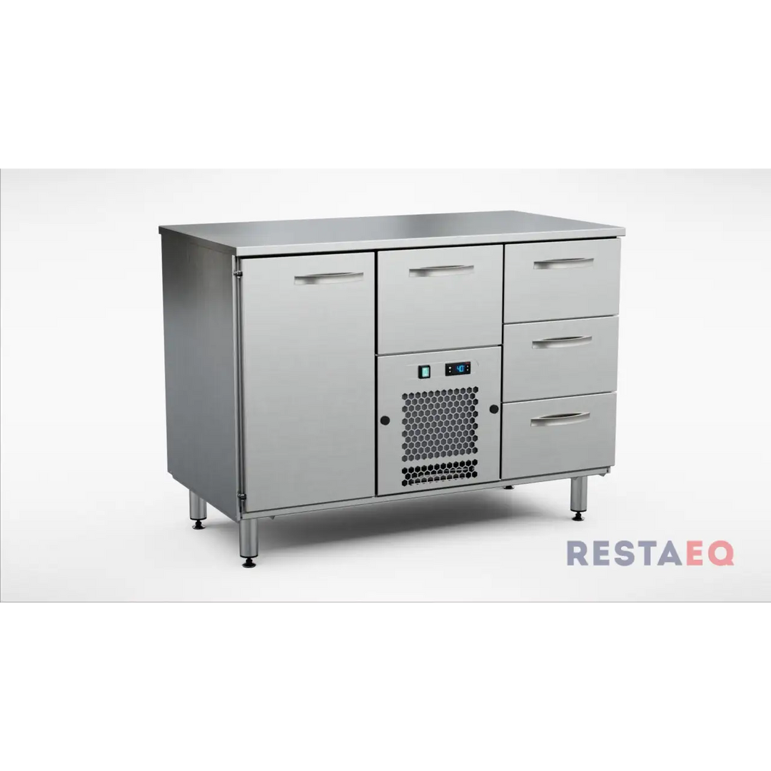Pizza vetolaatikosto 1200 TSK - 1214 - Inox