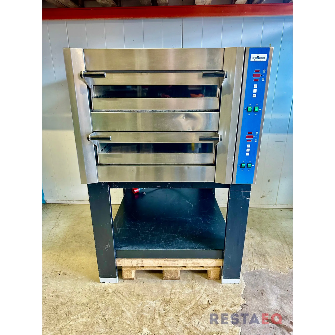 Pizzauuni 6 + 6 syvä malli - RestaEQ