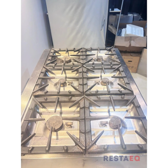 Pöytämallinen kaasuliesi kuudella polttimella Diamond