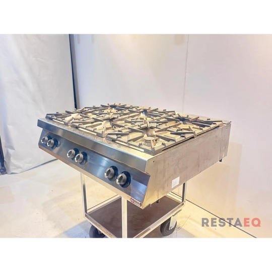 Pöytämallinen kaasuliesi kuudella polttimella Diamond