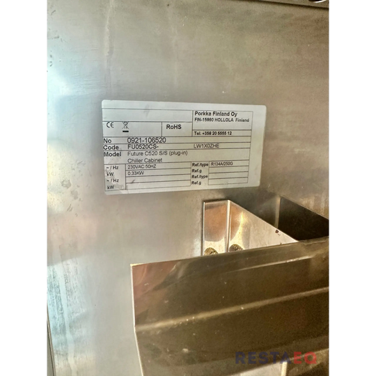 Porkka jääkaappi GN-kiskoilla FU0520CS- - Porkka