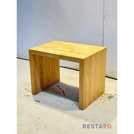 Puinen erittäin tukeva penkki tai matala pöytä - RestaEQ