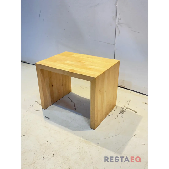 Puinen erittäin tukeva penkki tai matala pöytä - RestaEQ