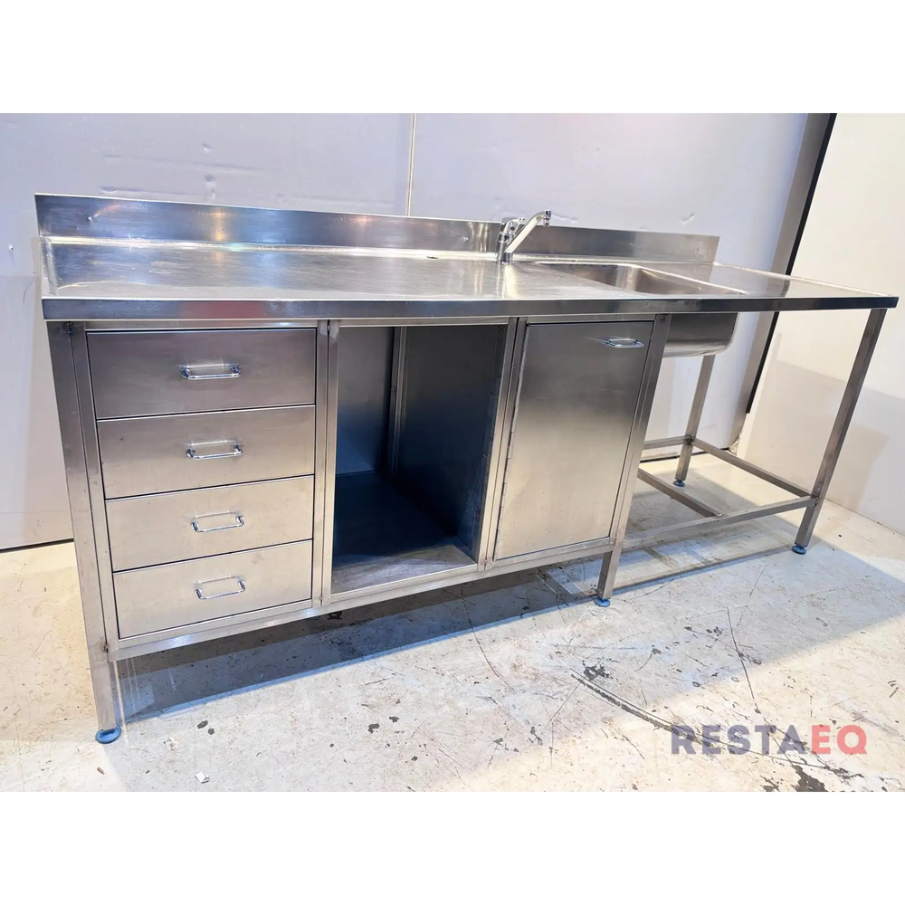 RST-allapöytä laatikostolla ja kaapilla 2120 - RestaEQ