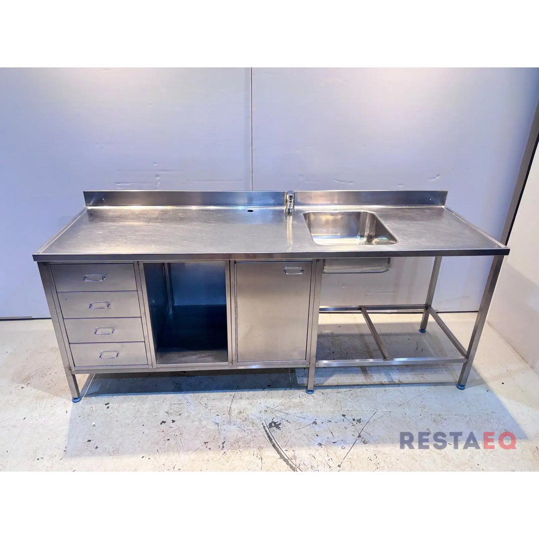 RST-allapöytä laatikostolla ja kaapilla 2120 - RestaEQ