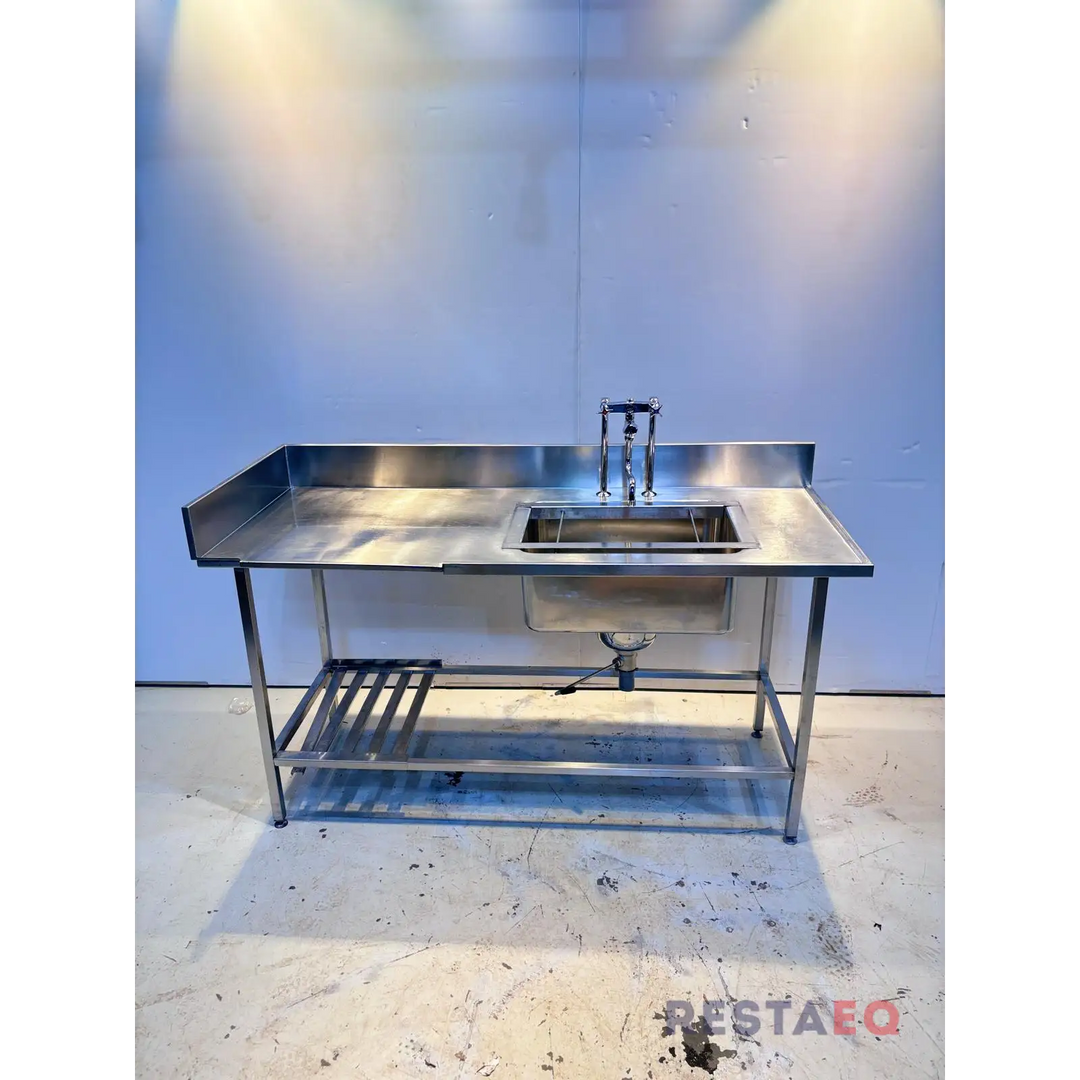 RST allaspöytä esipesusuihkulla 1600 RestaEQ