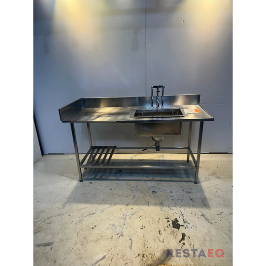 RST allaspöytä esipesusuihkulla 1600 RestaEQ