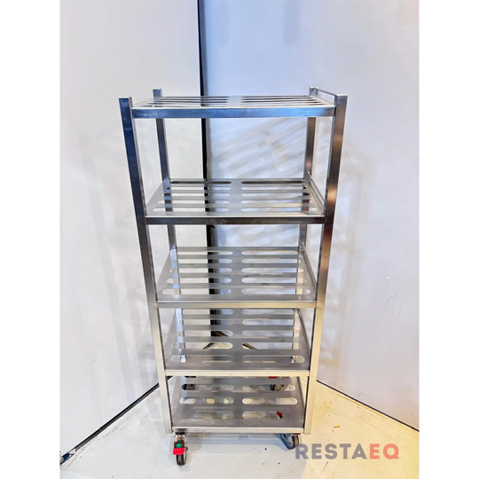 RST-hylly pyörillä 640 - Metos