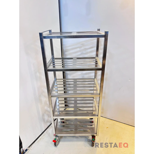 RST-hylly pyörillä 640 - Metos