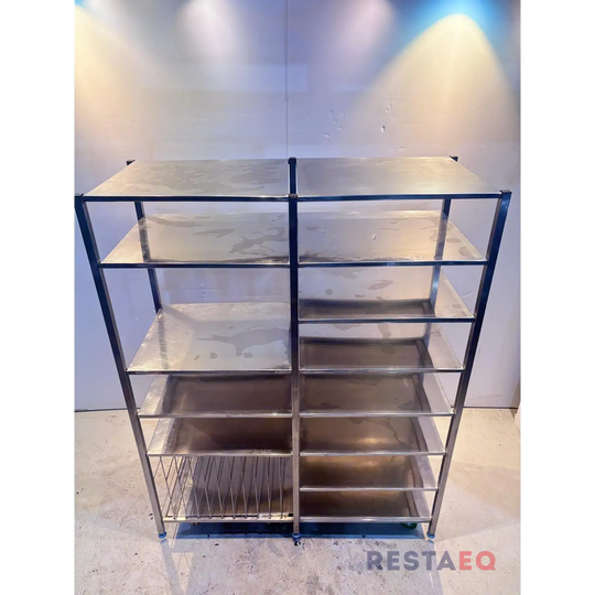 RST-hyllykkö leikkuulautatelineillä 1490 - RestaEQ