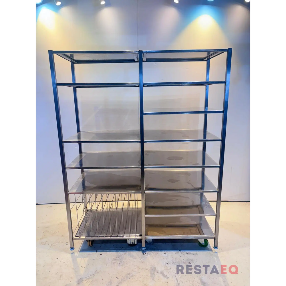 RST-hyllykkö leikkuulautatelineillä 1490 - RestaEQ