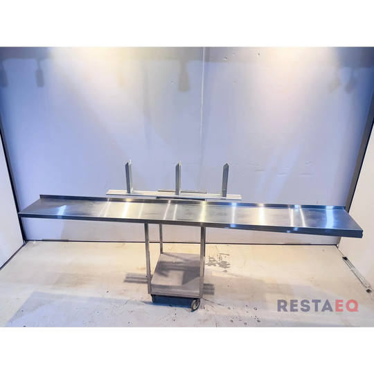 RST-hyllyt kaksitasoa 2500 kiinikkeillä - RestaEQ