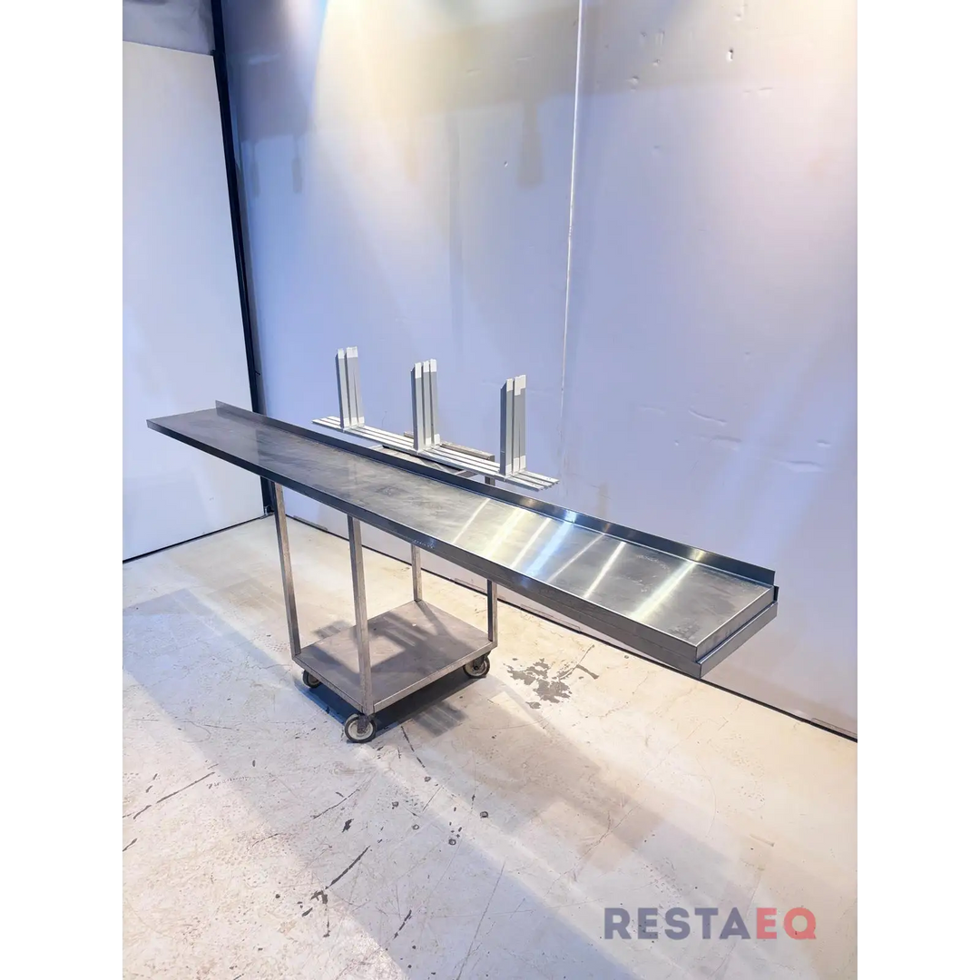 RST-hyllyt kaksitasoa 2500 kiinikkeillä - RestaEQ