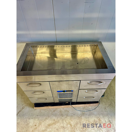 RST-kylmävetolaatikosto kylmäaltaalla 1200 - Restmec