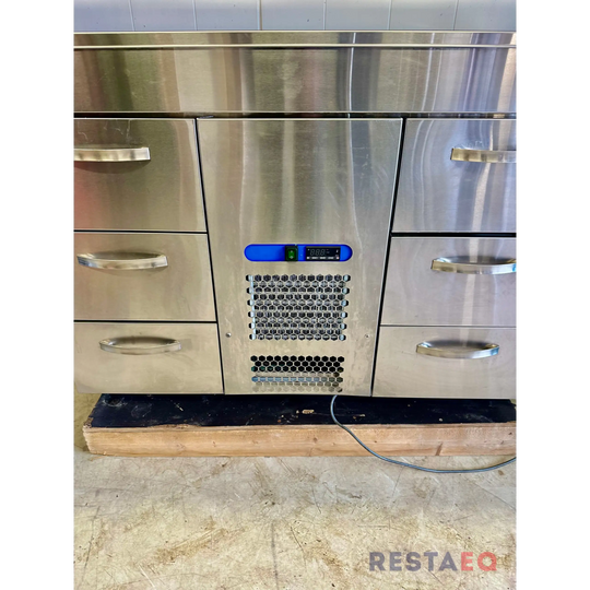 RST-kylmävetolaatikosto kylmäaltaalla 1200 - Restmec