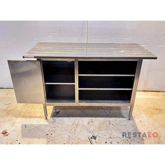 RST-pöytä kaapilla ja hyllyillä 1400 - RestaEQ