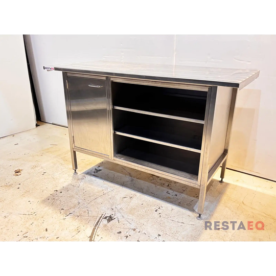 RST-pöytä kaapilla ja hyllyillä 1400 - RestaEQ