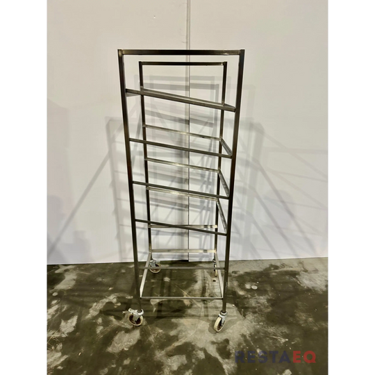 RST-tiskikorivaunu vinoilla johteilla korkea - Metos