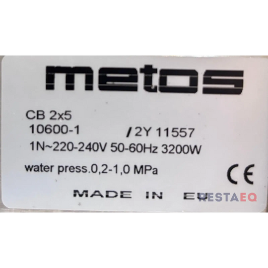 Säiliökahvinkeitin Metos CB2x5L - Metos