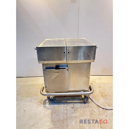 Siirrettävä kylmä ja lämmintarjoiluyksikkö pyörillä. - Metos