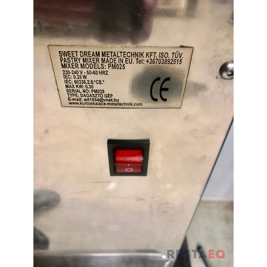 Taikinakone 10L - RestaEQ