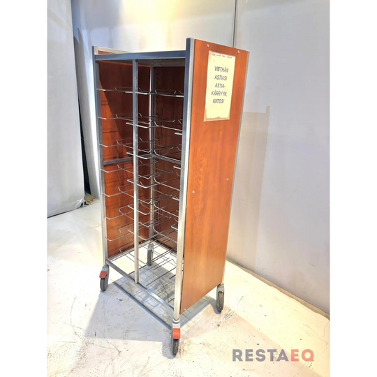 Tarjotinpalautusvaunu 2-osainen - Restaeq RestaEQ