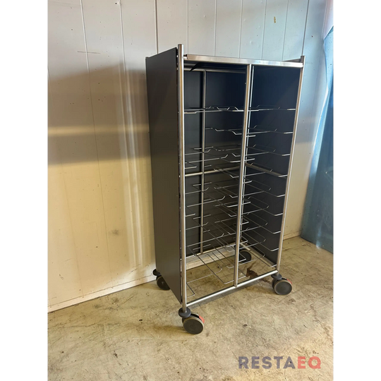 Tarjotinpalautusvaunu kaksi osainen - RestaEQ