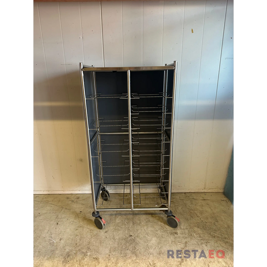 Tarjotinpalautusvaunu kaksi osainen - RestaEQ