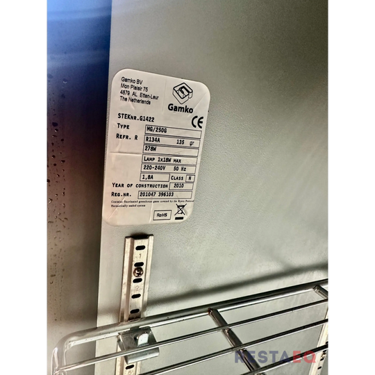 Tiskinalus lasiovijääkaappi Gamko 520 - Gamko