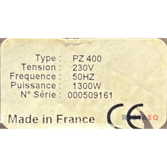 Yhden pizzan pizzauuni RollerGrill PZ 400 - Roller Grill