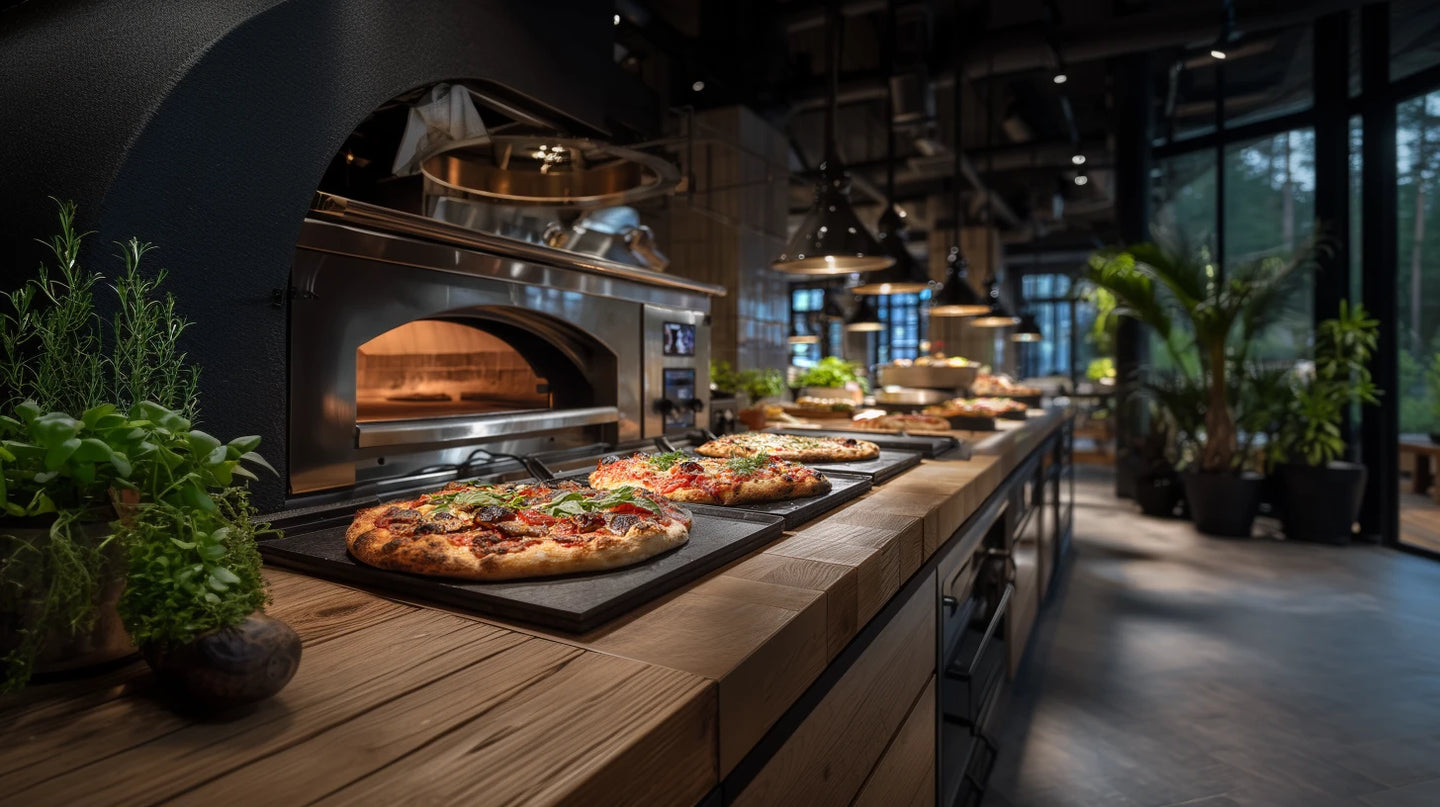 Pizzauunit ja pizzanvalmistus