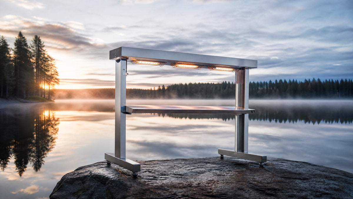 Käytetyt lämpölamput ja lämpösäteilijät