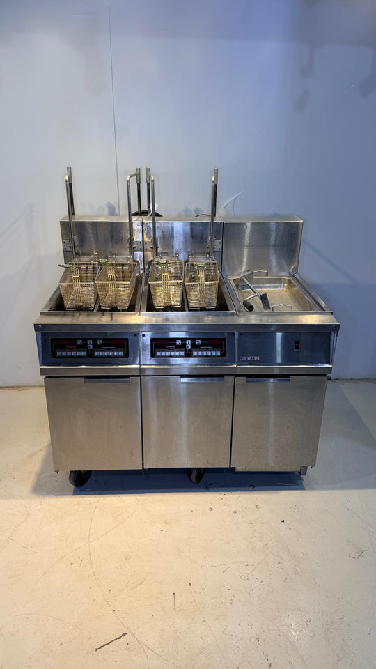 Frymaster automaattinostimilla ja suolauskaukkalolla FH217-4BLCSD