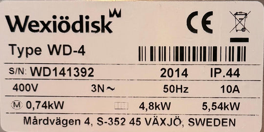 Luukkuastianpesukone WD4 jalustalla